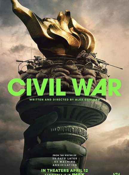 دانلود فیلم Civil War 2024 با دوبله فارسی | جنگ داخلی