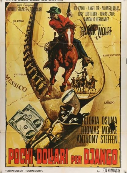 دانلود فیلم A Few Dollars for Django 1966 با دوبله فارسی