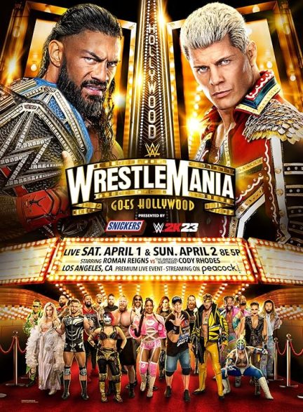 دانلود مسابقه رسلمنیا 39 WrestleMania 39 2023