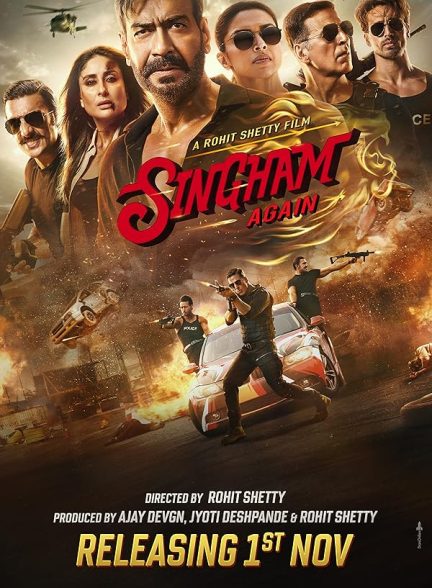 دانلود فیلم دوباره سینگام 2024 Singham Again