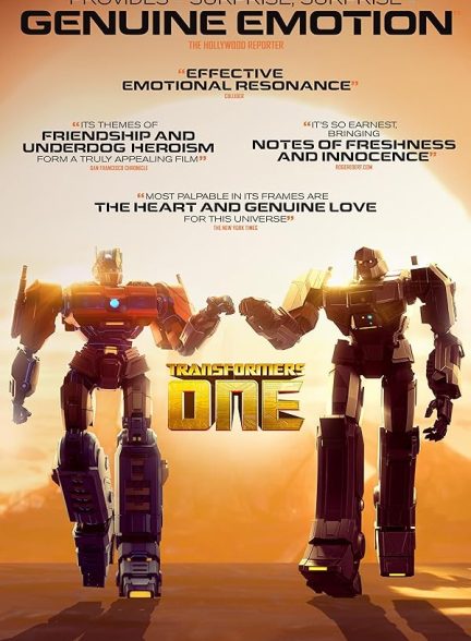 دانلود انیمیشن ترانسفورمز وان Transformers One 2024