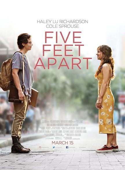 دانلود فیلم یک و نیم متر فاصله 2019 Five Feet Apart