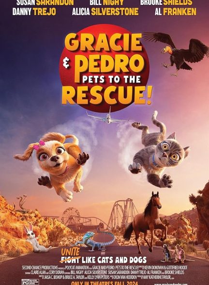 دانلود انیمیشن گریسی و پدرو: نجات حیوانات خانگی Gracie and Pedro: Pets to the Rescue 2024