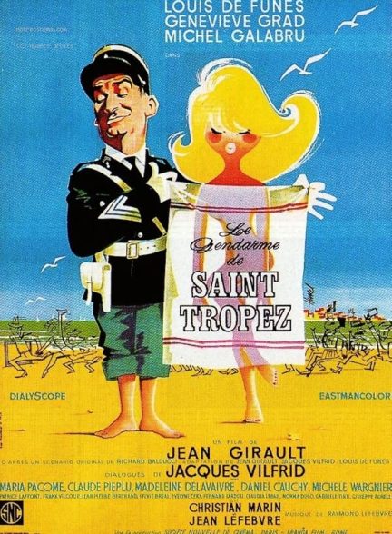 دانلود فیلم  ژاندارم سنت تروپه 1964 The Gendarme of Saint-Tropez