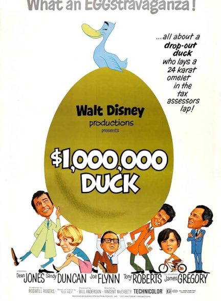 دانلود فیلم اردک میلیون دلاری 1971 The Million Dollar Duck