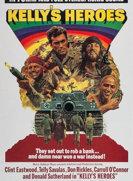 دانلود فیلم قهرمانان کلی 1970 Kelly’s Heroes