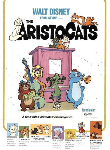 دانلود انیمیشن گربه‌های اشرافی 1970 The AristoCats