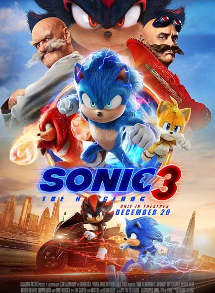 دانلود فیلم سونیک خارپشت 3  2024 Sonic the Hedgehog 3