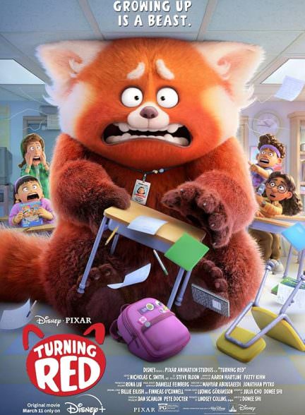 دانلود فیلم قرمز شدن Turning Red 2022