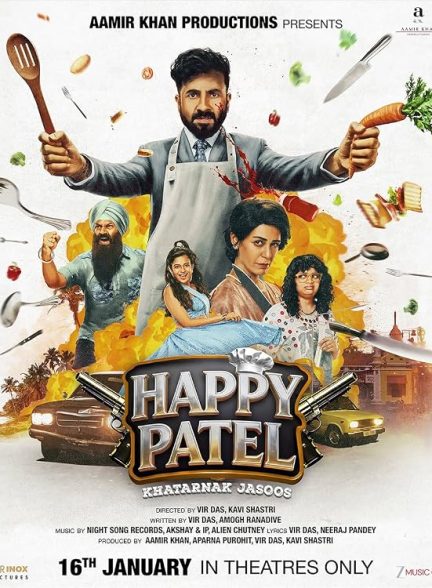 دانلود فیلم Happy Patel: Khatarnak Jasoos 2026